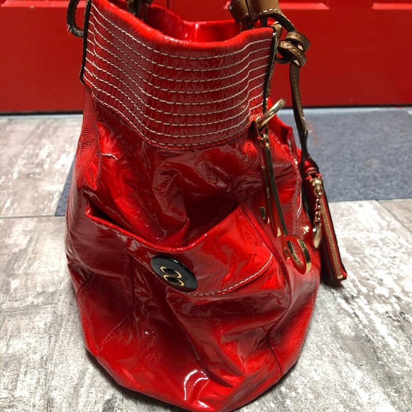 GORGEOUS MILLY TOTE/M-L/Orange-Fire Red - Picture 3 of 16